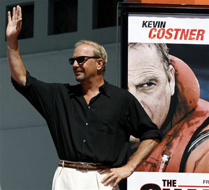 Kevin Costner Makes An Impression