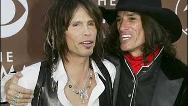 Steven Tyler and Joe Perry 