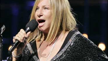 Barbra Streisand at Madison Square Garden Oct. 9 