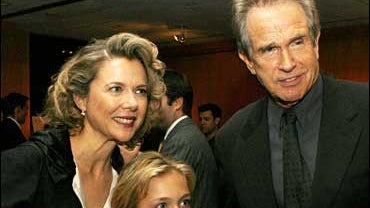 Annette Bening, Warren Beatty, and Jack Kaeding 