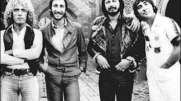 The Who: Roger Daltrey, Petr Townshend, John Entwistle, and Keith Moon 