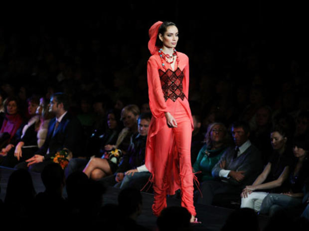An Exuberant Fashion Week In Moscow 