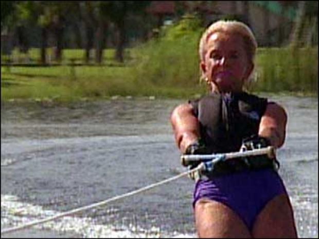 Water-Skiing Granny 