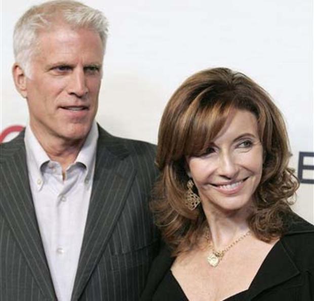 Ted Danson and Mary Steenbergen 