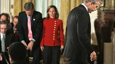 President Bush, election loss 