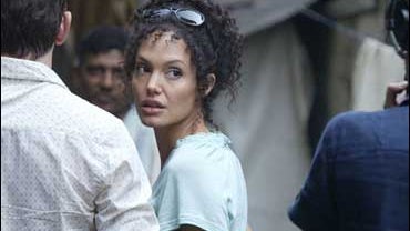 Angelina Jolie in India 