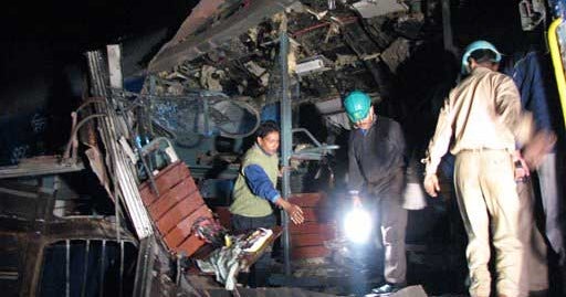 Train Explosion In India