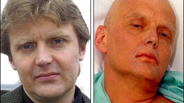 Russian security agent Alexander Litvinenko 