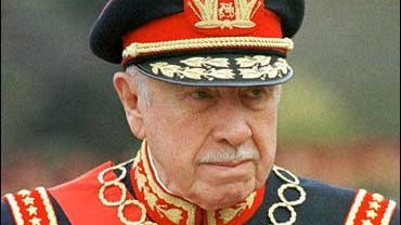 Former Chilean dictator Gen. Augusto Pinochet 