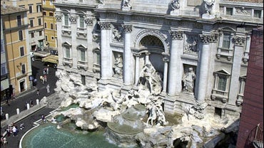 Trevi fountain, Rome, Italy, 