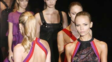 Milan, fashion. models 