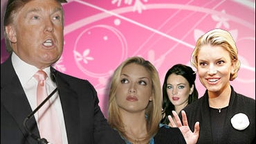 Donald Trump,Tara Conner,Lindsay Lohan 
