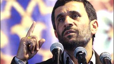Iranian President Mahmoud Ahmadinejad 