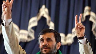 Iranian President Mahmoud Ahmadinejad 
