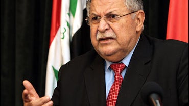 Iraqi President Jalal Talabani 