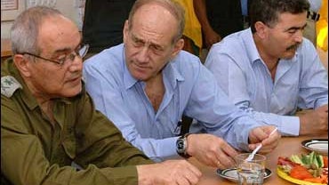 Halutz, Olmert and Peretz 