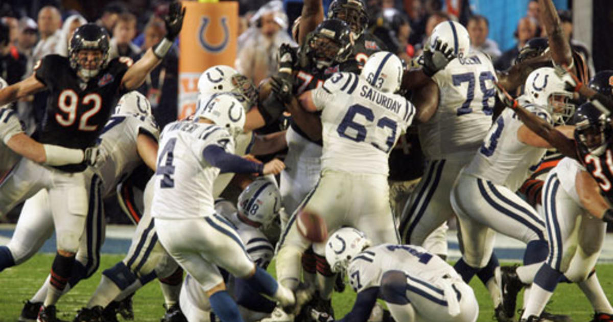 Colts vs Bears Super Bowl XLI 