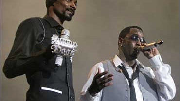 Snoop Dogg and P. Diddy 