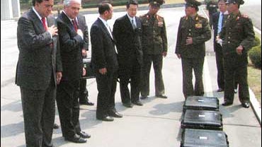 Bill Richardson, Anthony Principi, envoy, North Korea, Korean War remains 