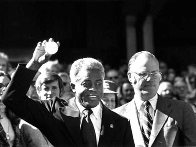 Jackie Robinson's final public appearance: 50 years ago at 1972