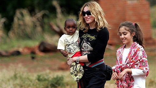 Madonna In Malawi 