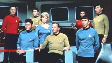 The cast of TV's Star Trek (1967) 