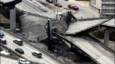 San Francisco-Oakland Bay Bridge ramp collapse, April 29, 2007 