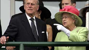 Queen Elizabeth II and Prince Philip of England, Kentucky Derby, May 5, 2007 