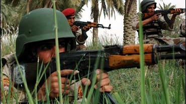 Iraqi soldiers, Youssifiyah, Iraq, May 12, 2007 