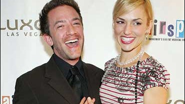 David Faustino and wife Andrea 