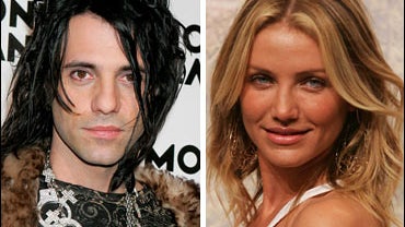 Cameron Diaz and Criss Angel 