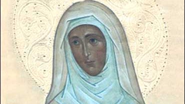Sister Marie Eugenie de Jesus Milleret of France, canonized by Pope Benedict XVI 