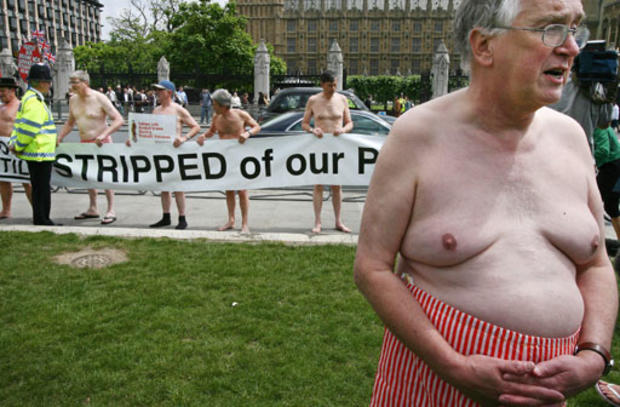 Topless Protest 