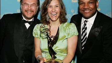 Jim Martin, Nadine Zylstra, and Kevin Clash 