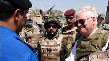 U.S. Defense Secretary Robert Gates, Baghdad, Iraq, June 16, 2007 
