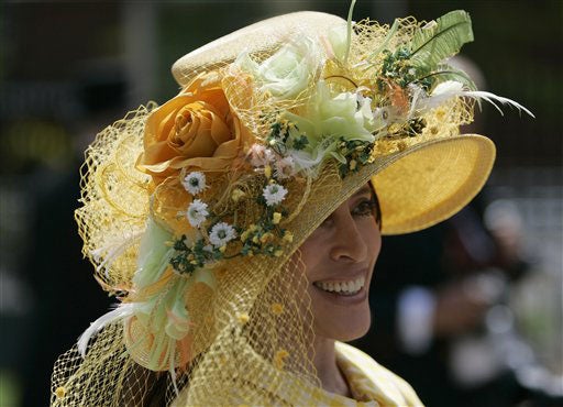 Feminine Finery At Ascot 