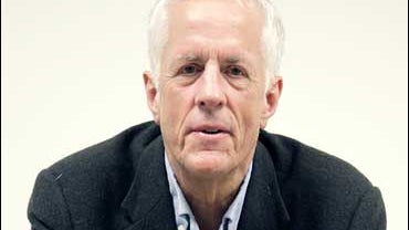 Director Michael Apted poses in New York, in this Wednesday, Oct. 4, 2006 file photo. Apted will direct "The Chronicles of Narnia: The Voyage of the Dawn Treader," the third installment in the series, Disney Pictures and Walden Media announced. 