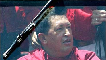 Venezuelan President Hugo Chavez 