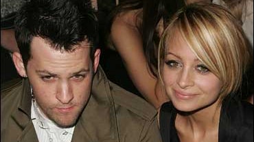 Joel Madden and Nicole Richie 