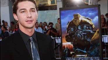 Actor Shia LaBeouf arrives to Paramount Pictures' premiere of "Transformers" held at Mann's Village Theater on June 27, 2007 in Westwood, California. 