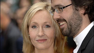 JK Rowling and Neil Murray 