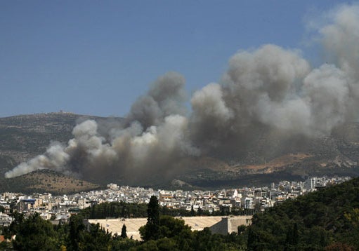 Greece Fire 
