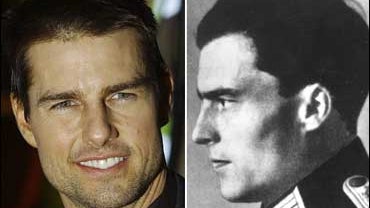 Tom Cruise and Claus Schenk Graf von Stauffenberg 