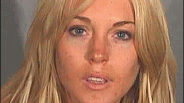 Lindsay Lohan's mug shot 