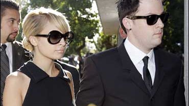 Nicole Richie and Joel Madden 