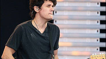 John Mayer performs during the Crossroads Guitar Festival 2007 