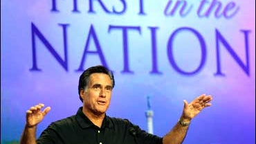 Mitt Romney, Iowa Straw Poll, Ames 