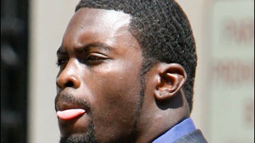Atlanta Falcons quarterback Michael Vick 
