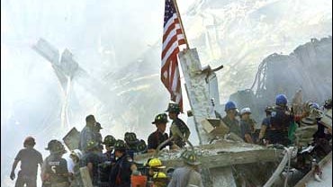 search and recovery efforts at the World Trade Center, Sept. 13, 2001 