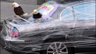 Karl Rove's car 